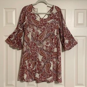 Paisley tunic/dress